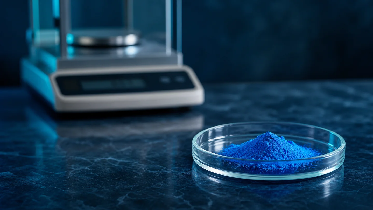 Illustrative blue copper peptide research material